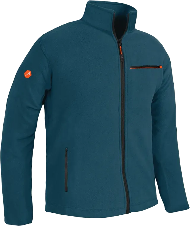 ACE Fleece-Arbeitsjacke Herren Schwarz XL winddicht