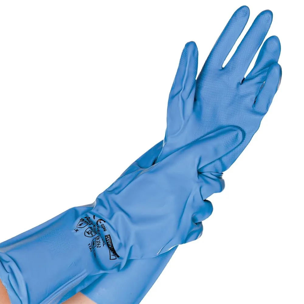 Hygostar Professional Nitril Chemikalienschutzhandschuhe grün 8/M 24 Stück