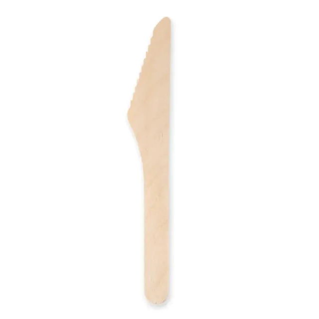 NATUREStar Messer Holz 16 cm Box 2400 Stück Spenderbox