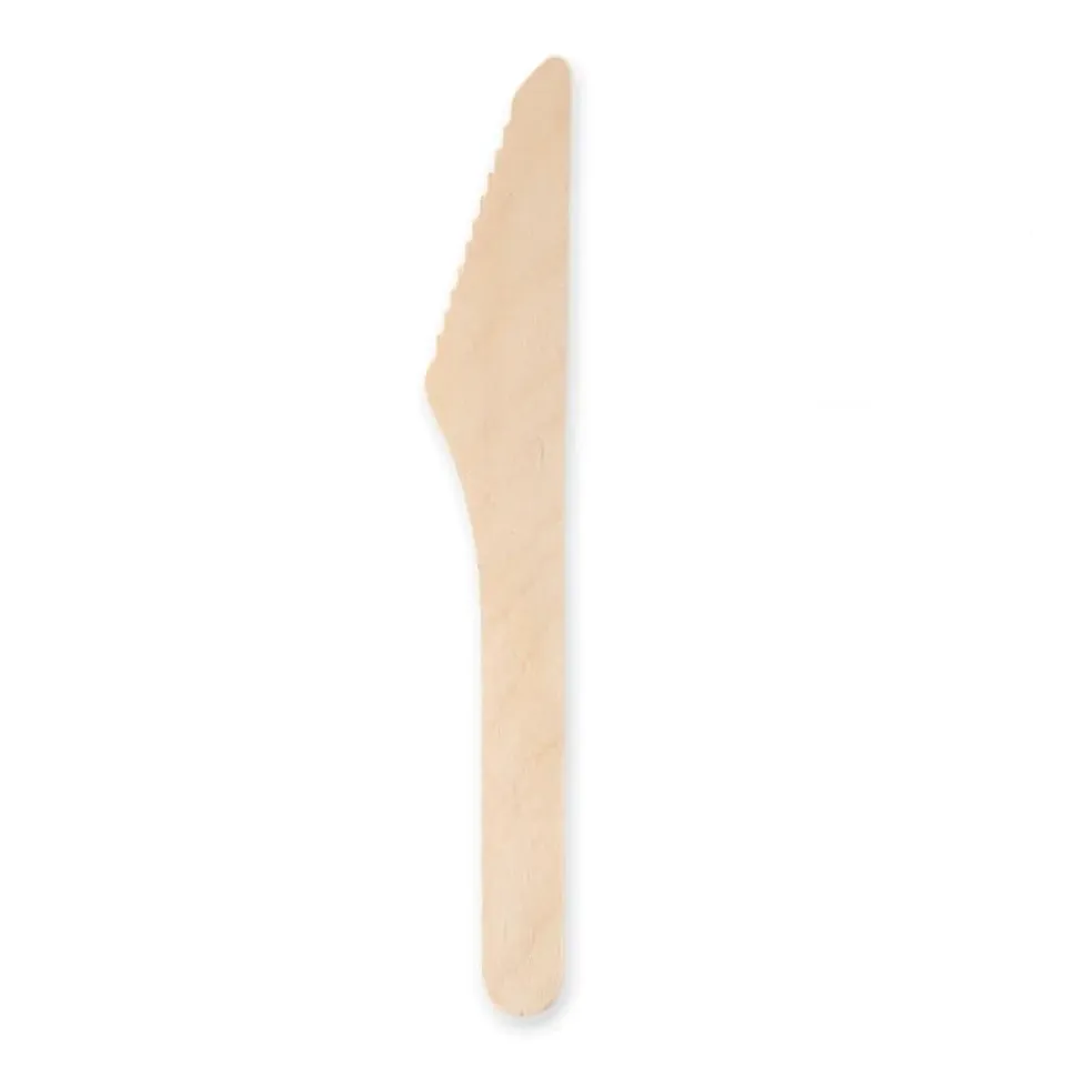 NATUREStar Messer Holz 16 cm Box 2400 Stück Spenderbox