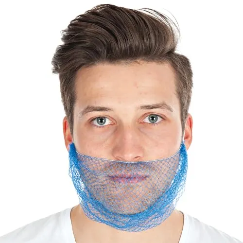 Hygostar Bartschutz Nylon detektierbar blau 36 Stück