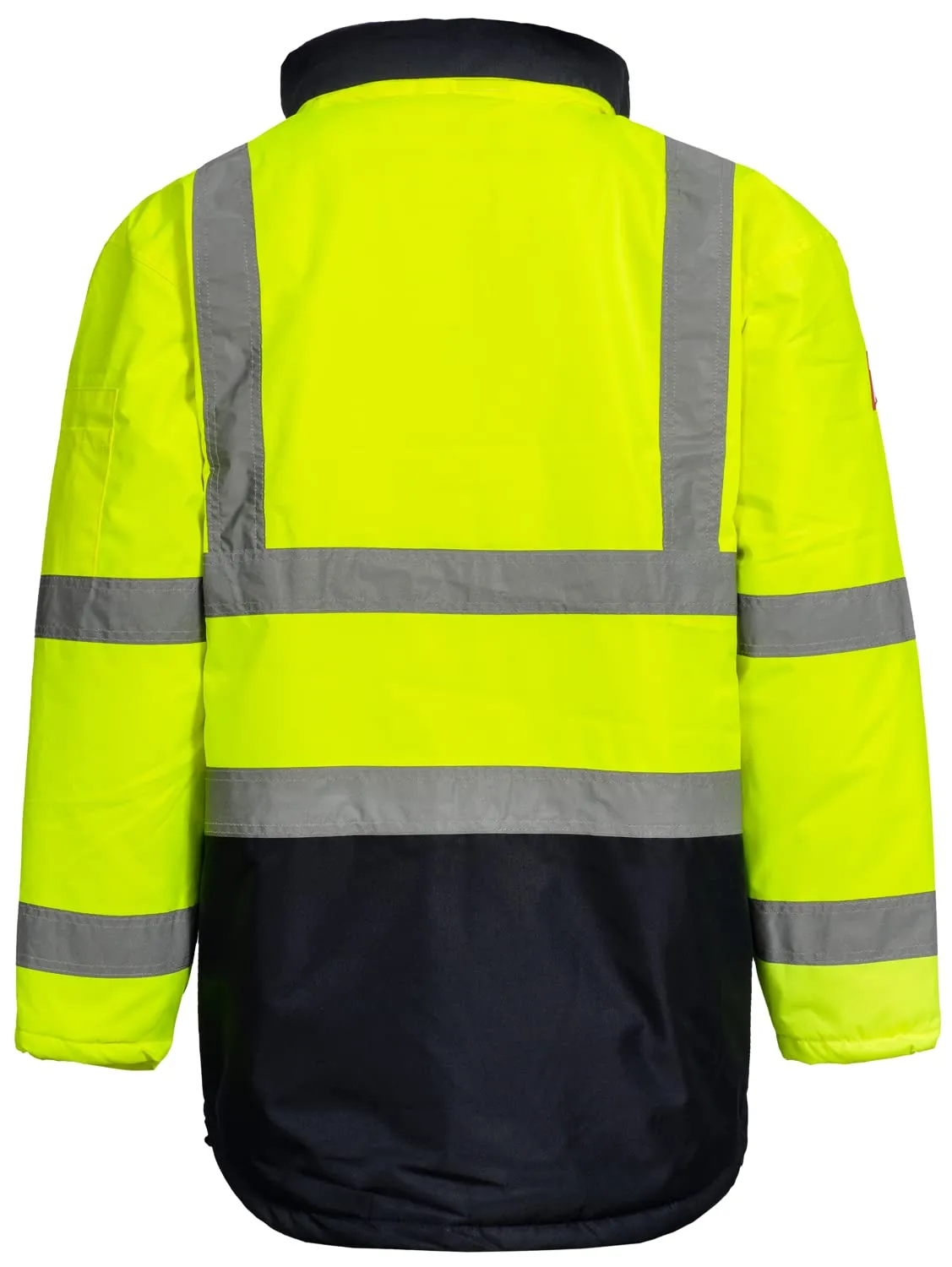 Nitras Safety Motion Tex Viz Warnschutzparker XL neongelb