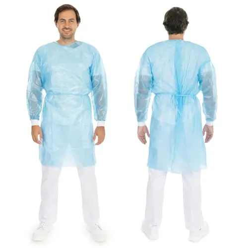 Hygonorm Med Light Schutzkittel XL blau 100er virendicht