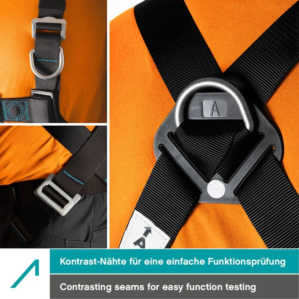 ACE Absturzsicherung Komplett-Set Auffanggurt 10 m EN 353/361