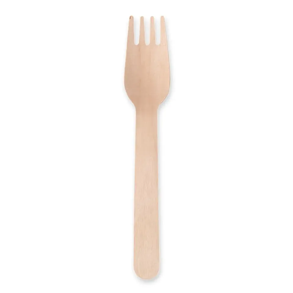 NatureStar Gabeln Holz FSC 16 cm 1000 Stück natur