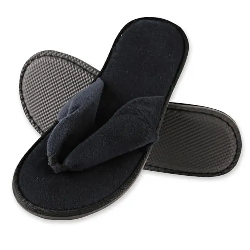 Hygostar Black Deluxe Hotelslipper offen schwarz 200 Stück