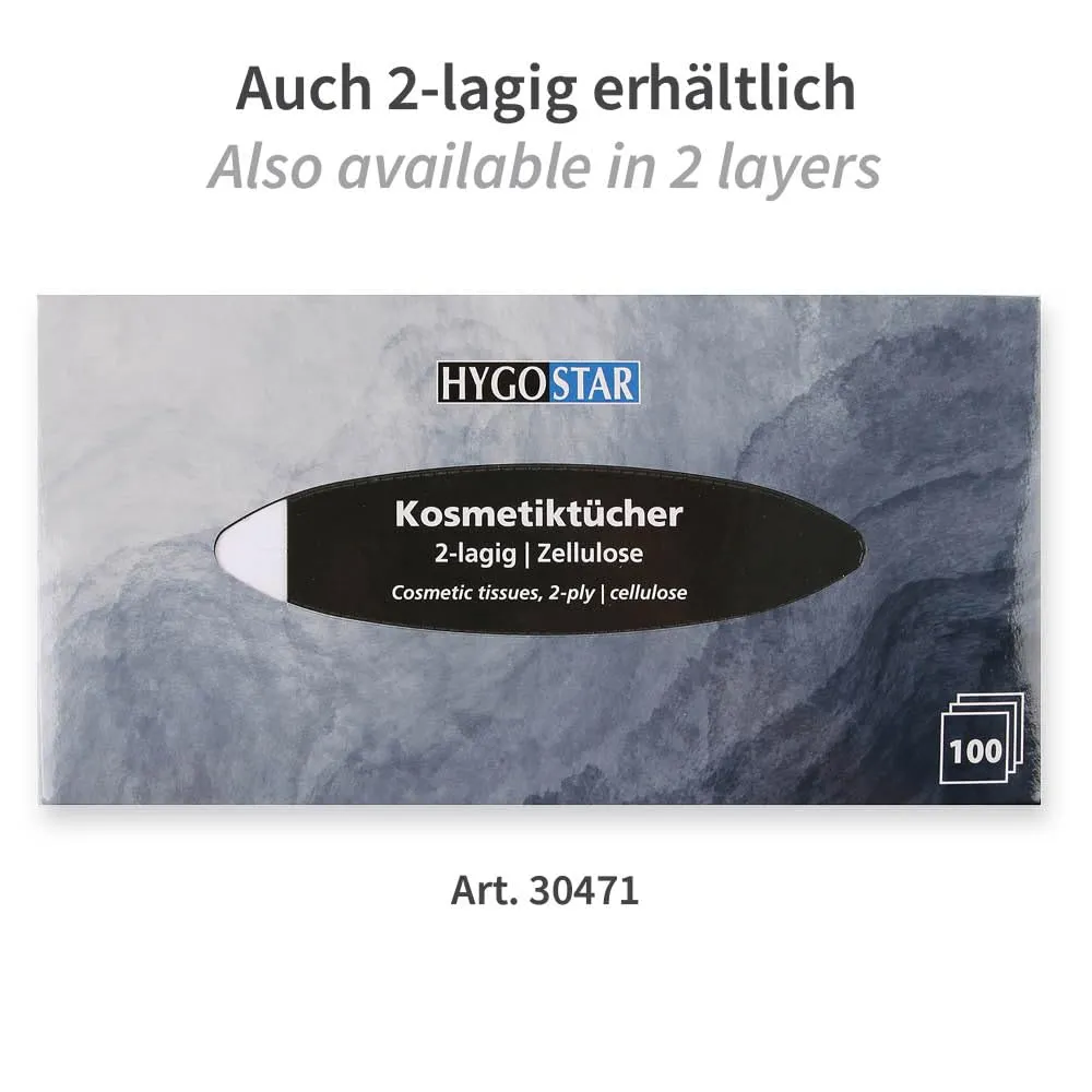 Franz Mensch Hygostar Kosmetiktücher 3-lagig 2800 Stück Zellulose