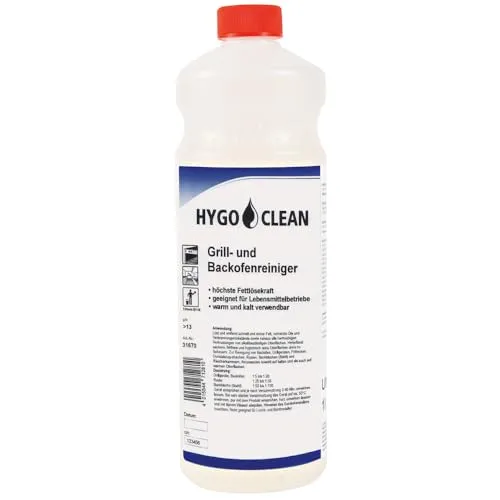 Hygoclean Grill- Backofenreiniger Fettreiniger 12x1 Liter