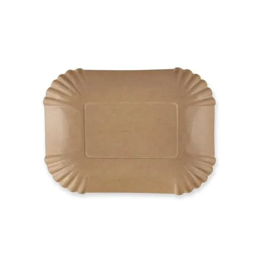 NatureStar Pappschale rechteckig 13x18 cm 1000 Stück fettbeständig