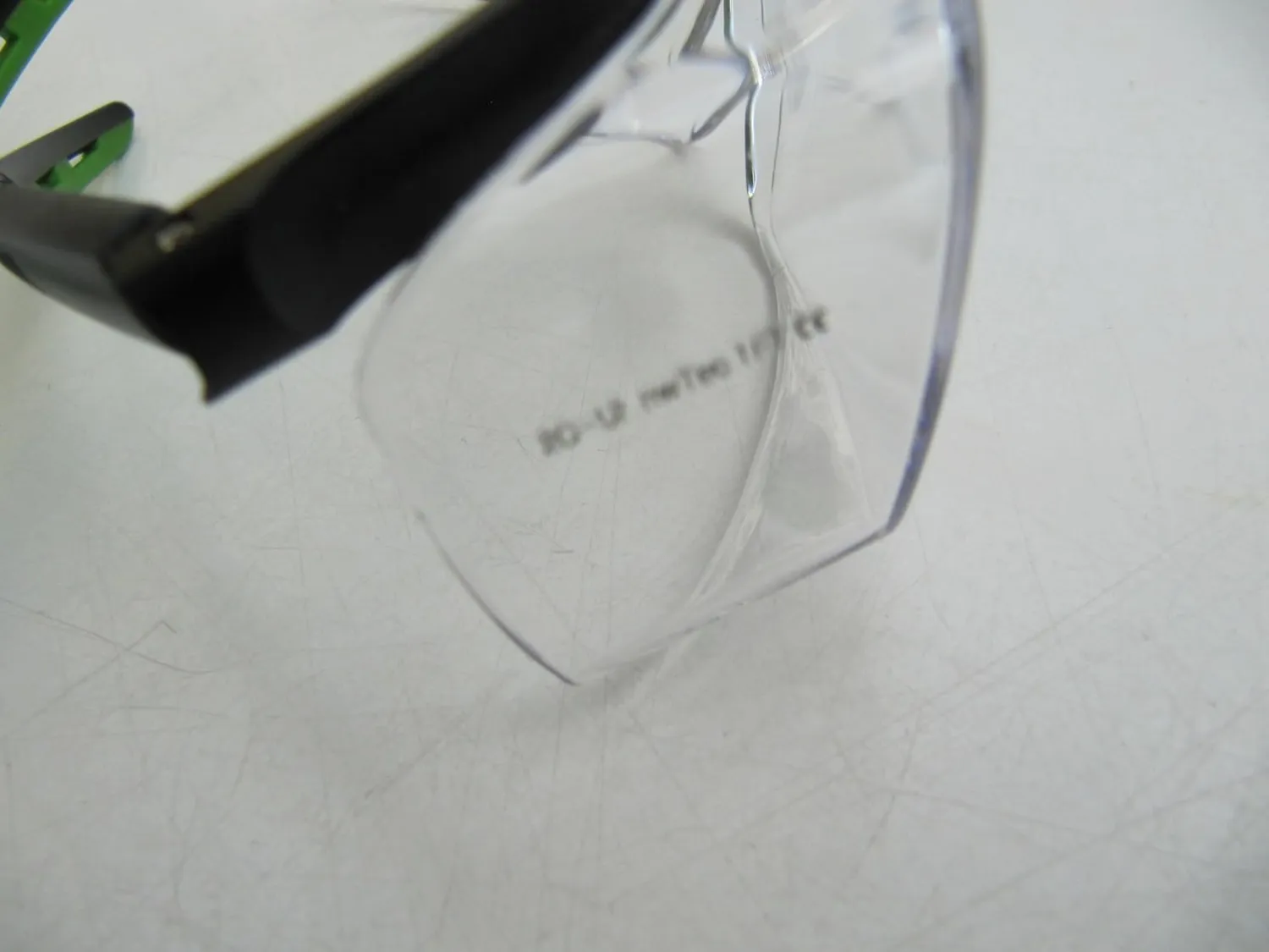ProFit Kubik Schutzbrille Schwarz-Grün Überbrille klar