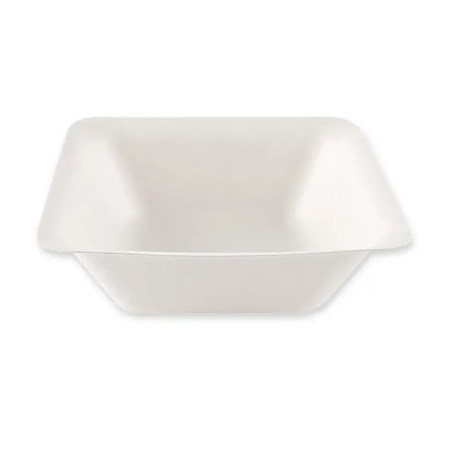 NatureStar Schalen Einweg 900ml 16,5cm 500 Stück weiß
