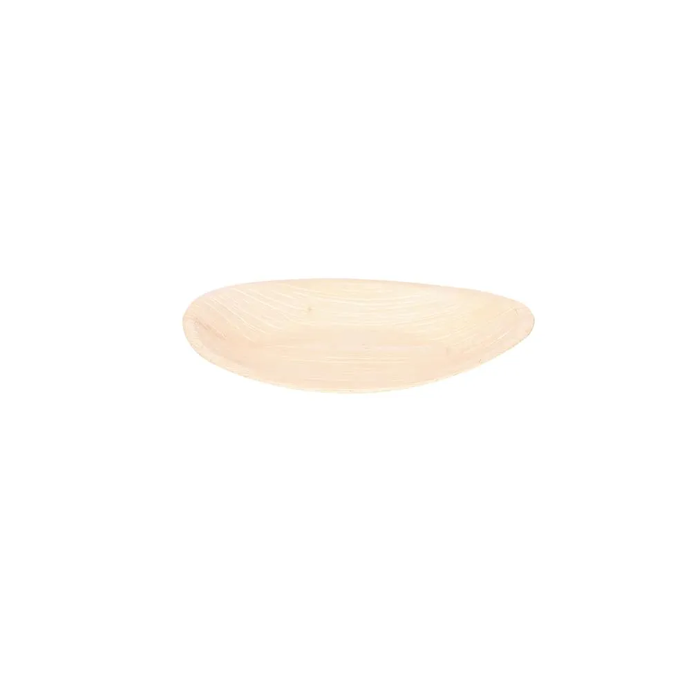 NatureStar Teller oval Palmblatt 26,5x16,5 cm natur 100 Stück