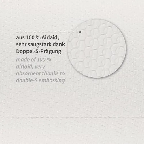 Franz Mensch Hygoclean Wischtücher Premium Airlaid Rolle 250St