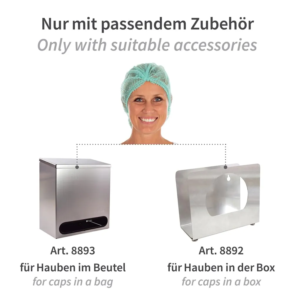 Franz Mensch Hygonorm Klipphauben Light grün ø50cm 1000 Stk PP