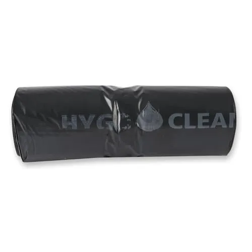 Hygoclean Müllsäcke 160L schwarz LDPE 80µm 80 Stück