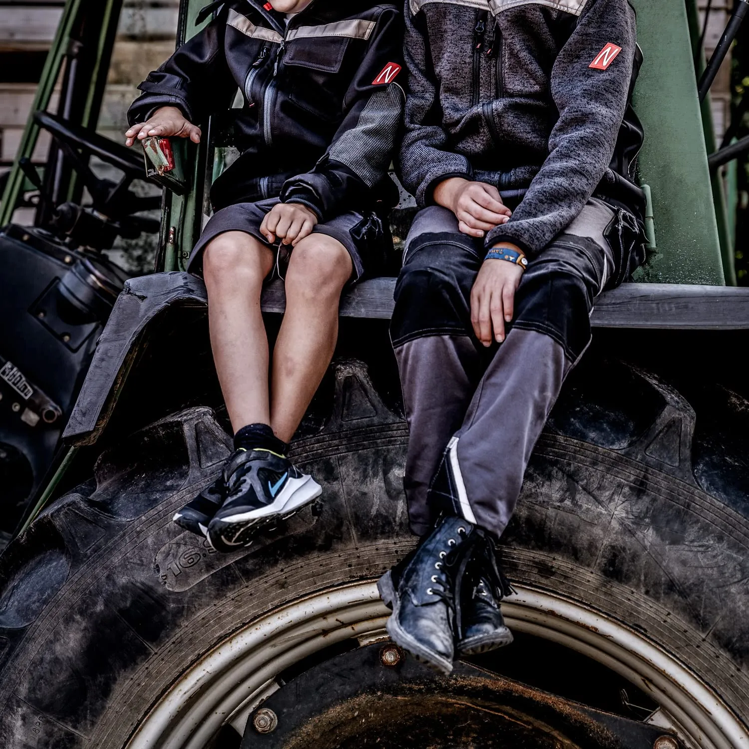 Nitras 7180 Motion Tex Kids Softshelljacke 134/140 schwarz