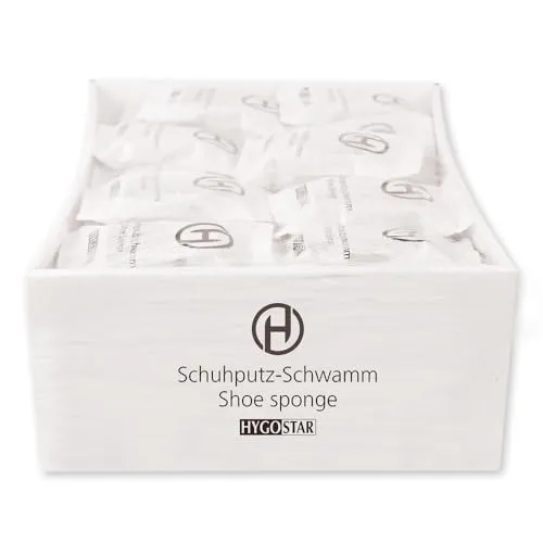 Franz Mensch Hygostar Schuhputzschwamm 1000St PET schwarz