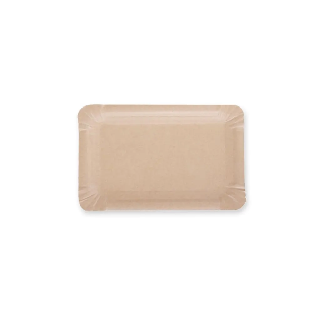NatureStar Pappteller rechteckig 16,5x20 cm 1000 Stück fettbeständig