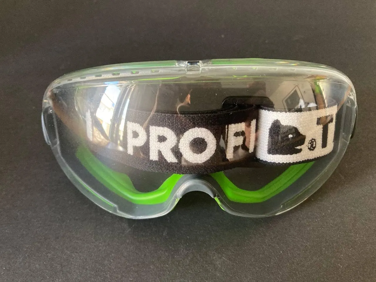 ProFit T-Spex Vollsichtbrille Grün-Schwarz Brillenträger