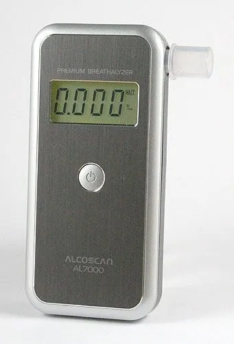 ACE AL7000 Alkoholtester Set 25 Mundstücke Wechselsensor