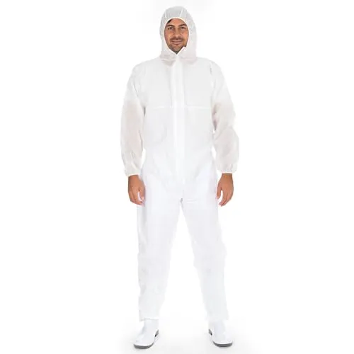 Hygostar Overall Typ 5+6 SMS weiß XXL 50 Stück Einweg