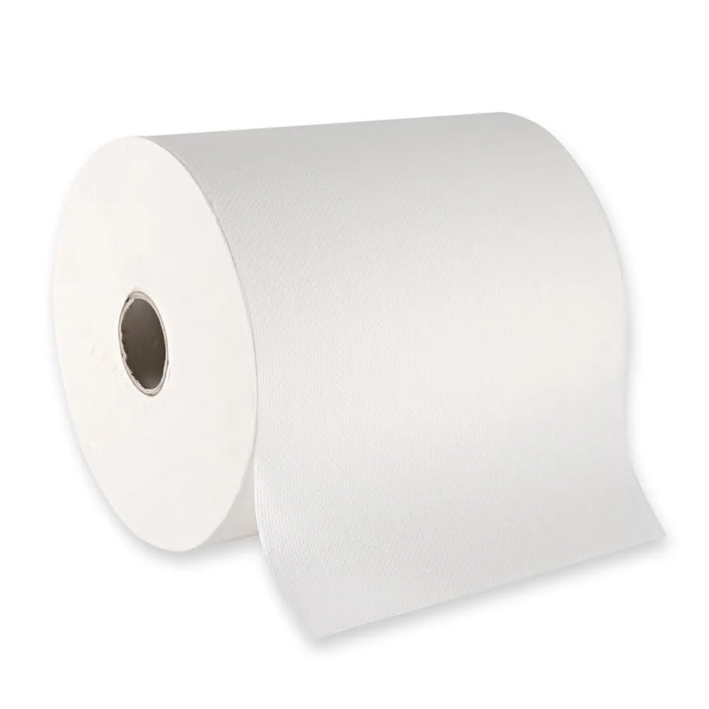 HygoClean Papierhandtuchrollen 2-lagig hochweiß 6 Rollen 130 m