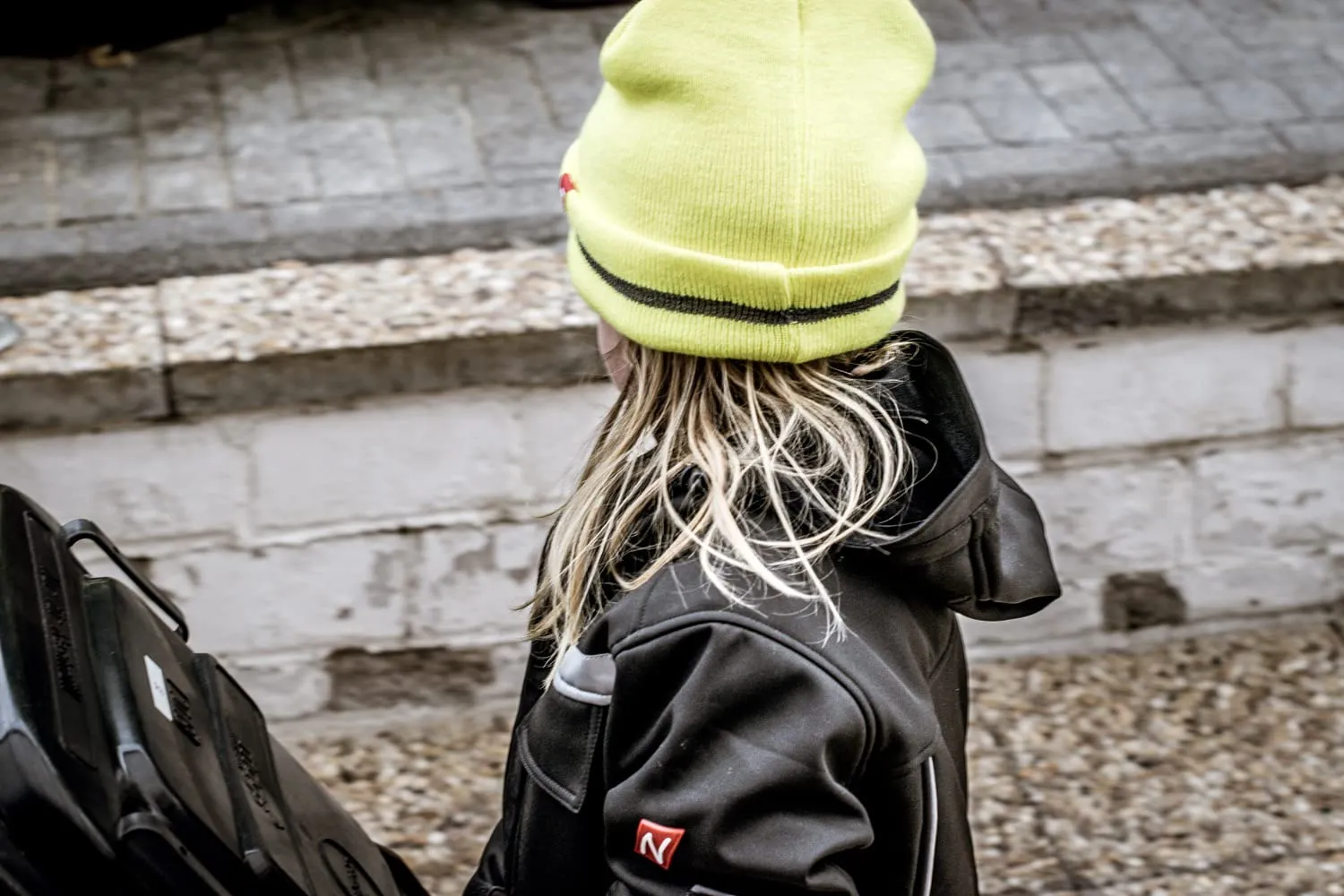 Nitras 730 Kids Wintermütze Warngelb Beanie Thinsulate