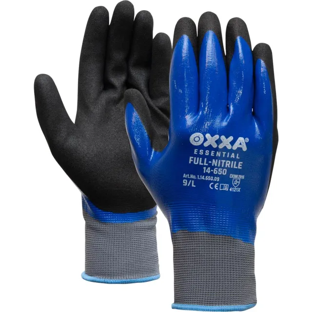 Oxxa Full-Nitrile 14-650 Nitrilhandschuh vollbeschichtet