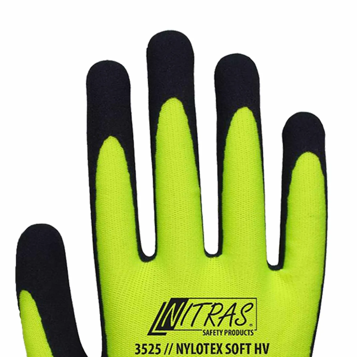Nitras Nylotex Soft HV 3525 Handschuhe Gelb 12 Paar