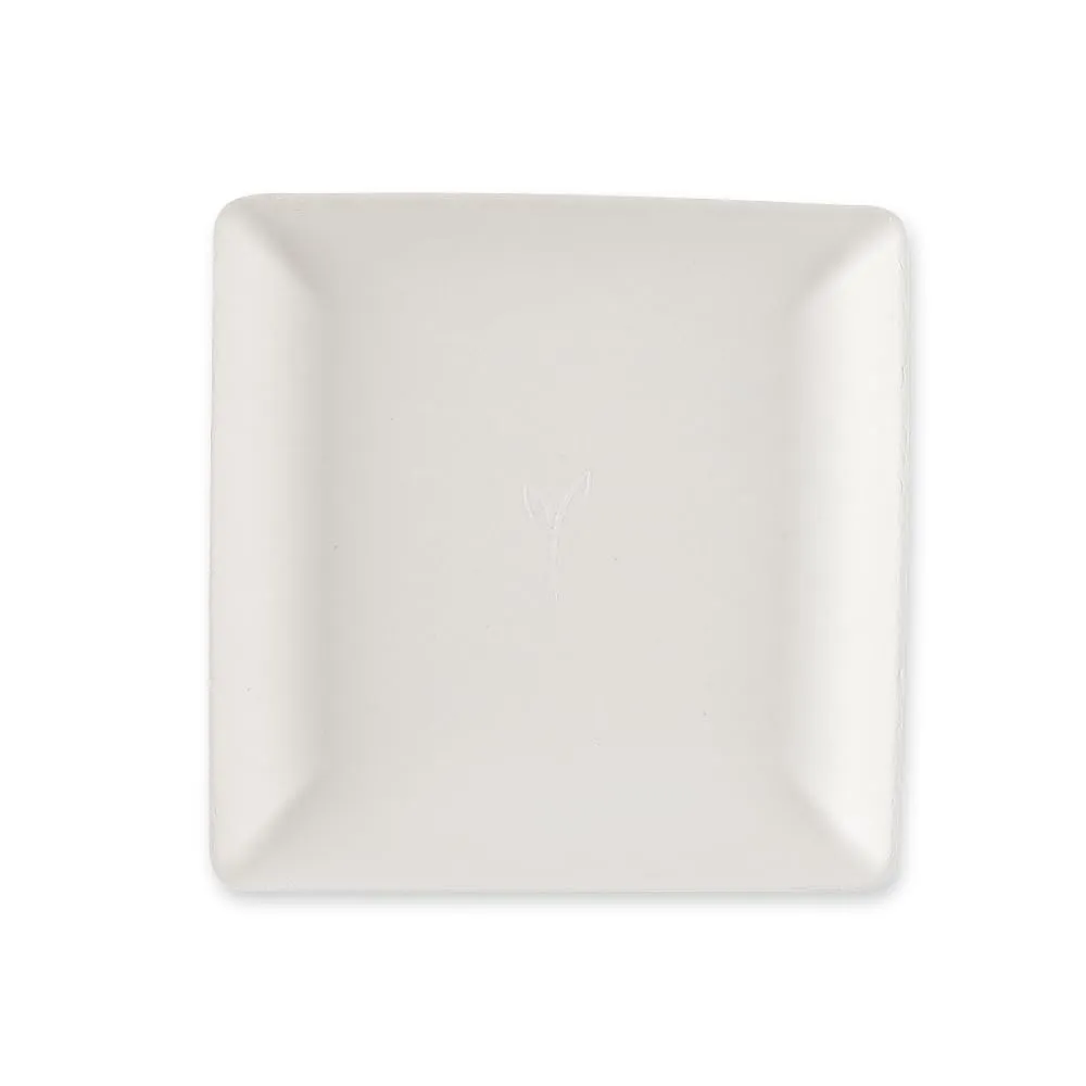 NatureStar Eleganza Teller quadratisch 22cm 500er Zuckerrohr