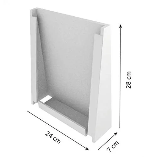 Hygoclean Handschuhspender Edelstahl Wand 24x28 cm