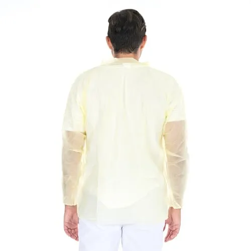 Hygostar Jacke Einweg XXL 86cm weiß PP 50 Stück
