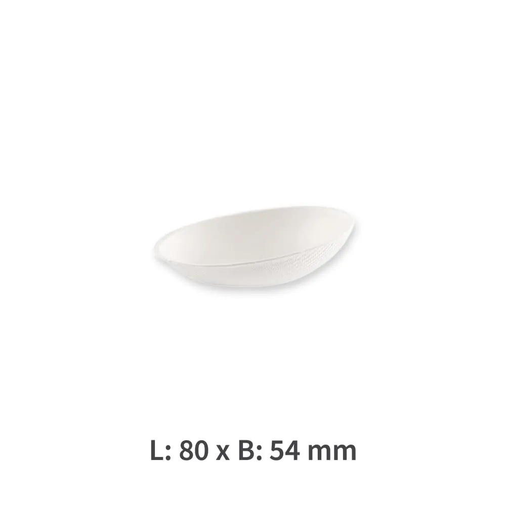 NatureStar Zuckerrohr Fingerfood-Schalen oval 1000 Stück