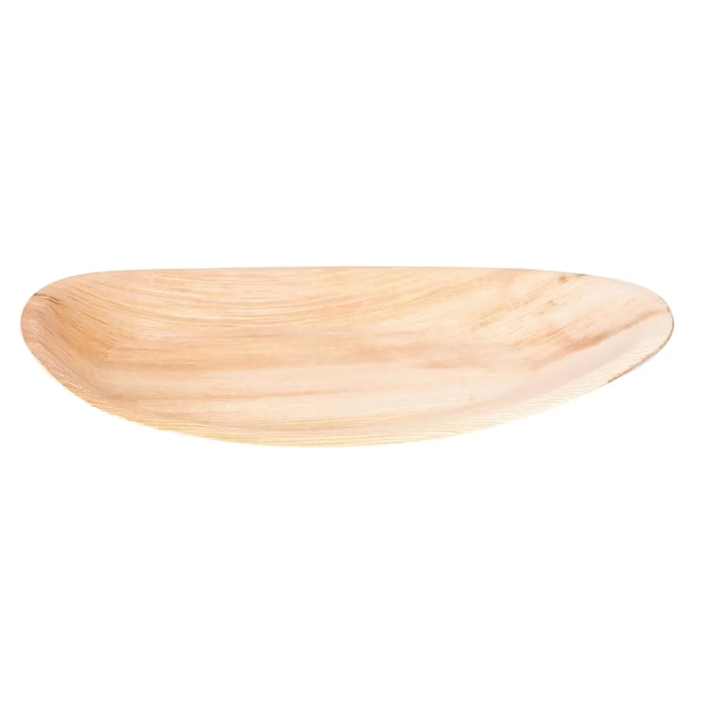 NatureStar Teller oval Palmblatt 26,5x16,5 cm natur 100 Stück