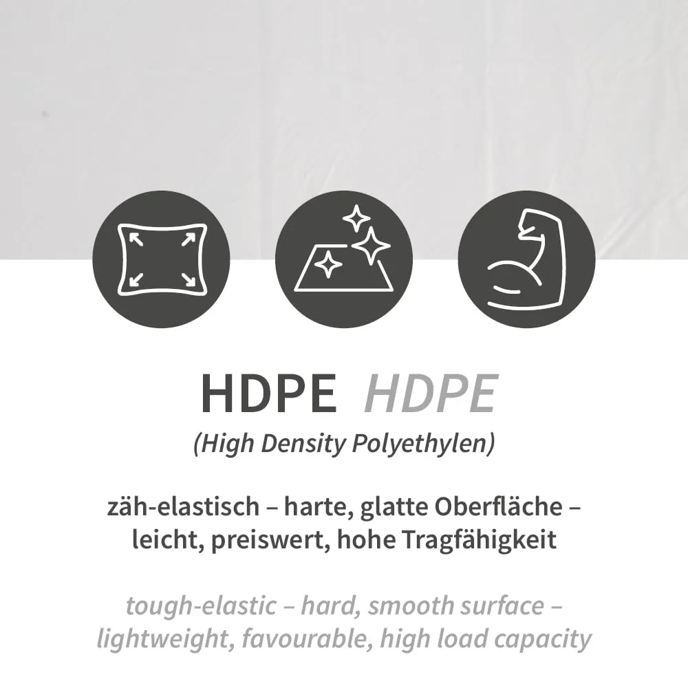 Hygoclean Light 60 l Müllbeutel transparent 600 Stück HDPE
