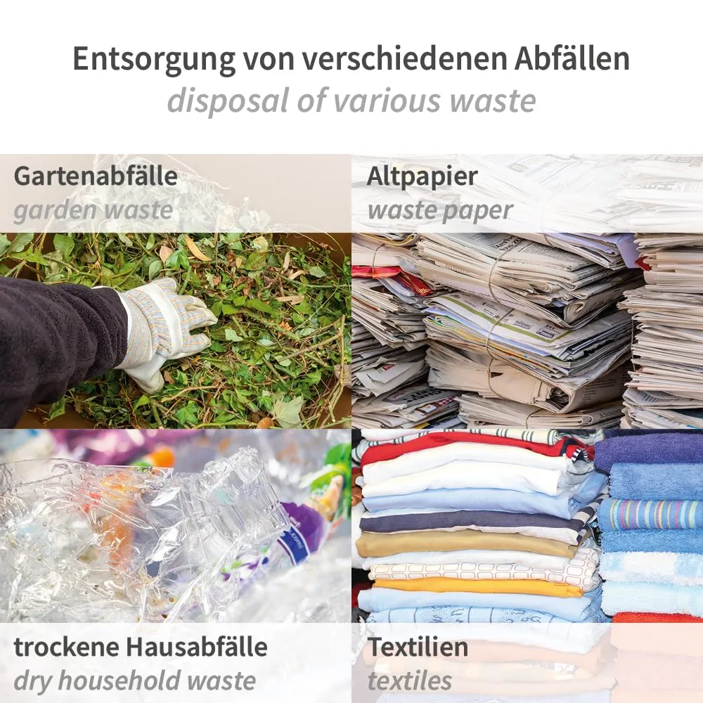 Hygoclean Papiermüllsäcke 80 L braun 25 Stk. 2-lagig