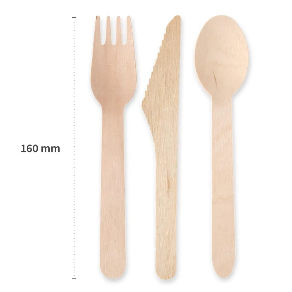 Franz Mensch NatureStar Bestecksets Triple Holz 500 Sets FSC