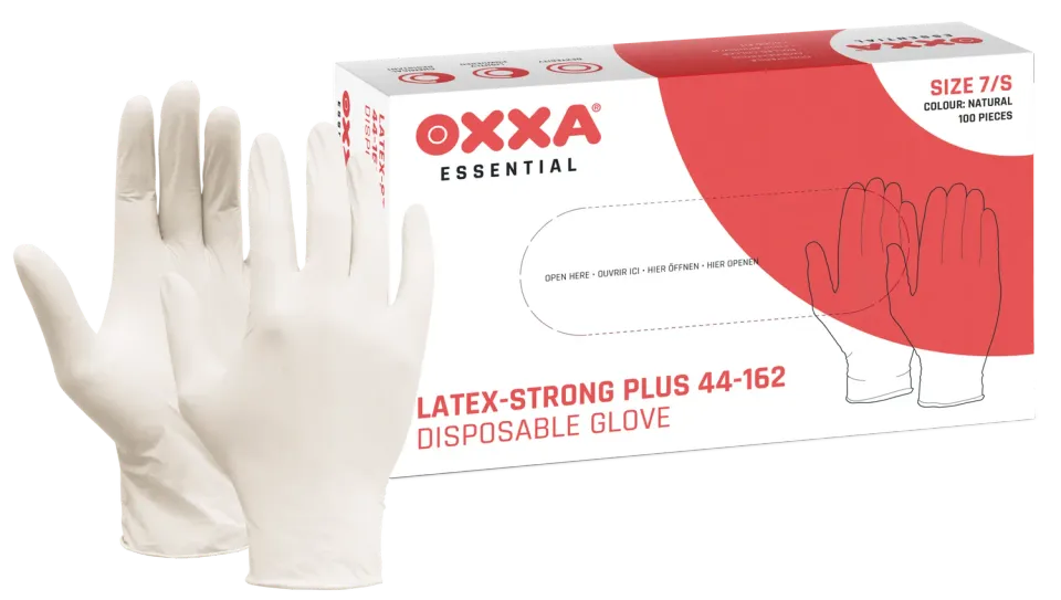 Oxxa Latex-Strong Plus 44-162 Einmalhandschuhe 100 Stück