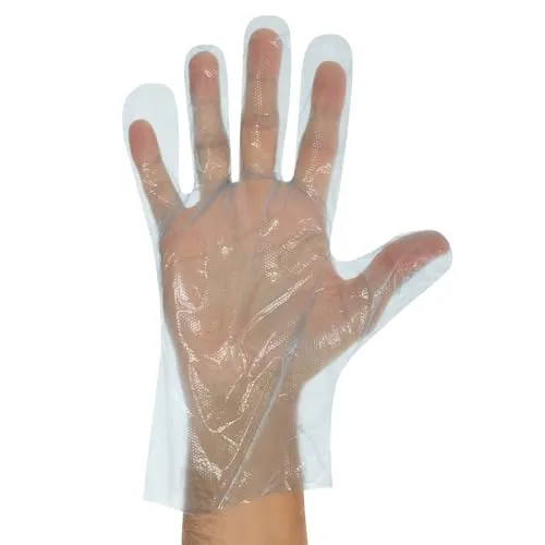 Hygonorm Polyclassic Strong Einmalhandschuhe transparent 9/L 5000 Stück