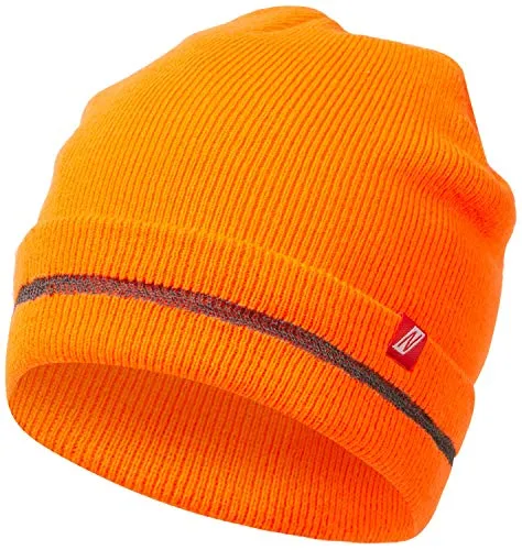 Nitras 730 Beanie Wintermütze Neongelb