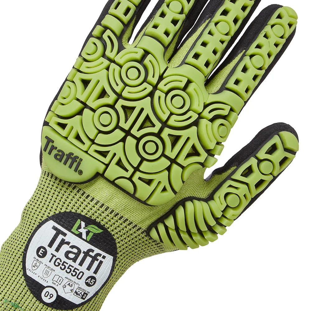 TraffiGlove TG5550 Impact-Arbeitshandschuh Schnittschutz E Schlagschutz
