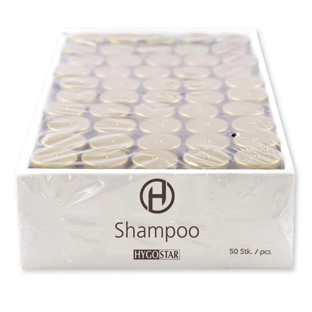 Hygostar Shampoo Flasche hellblau 500 Stück 25 ml Hotel