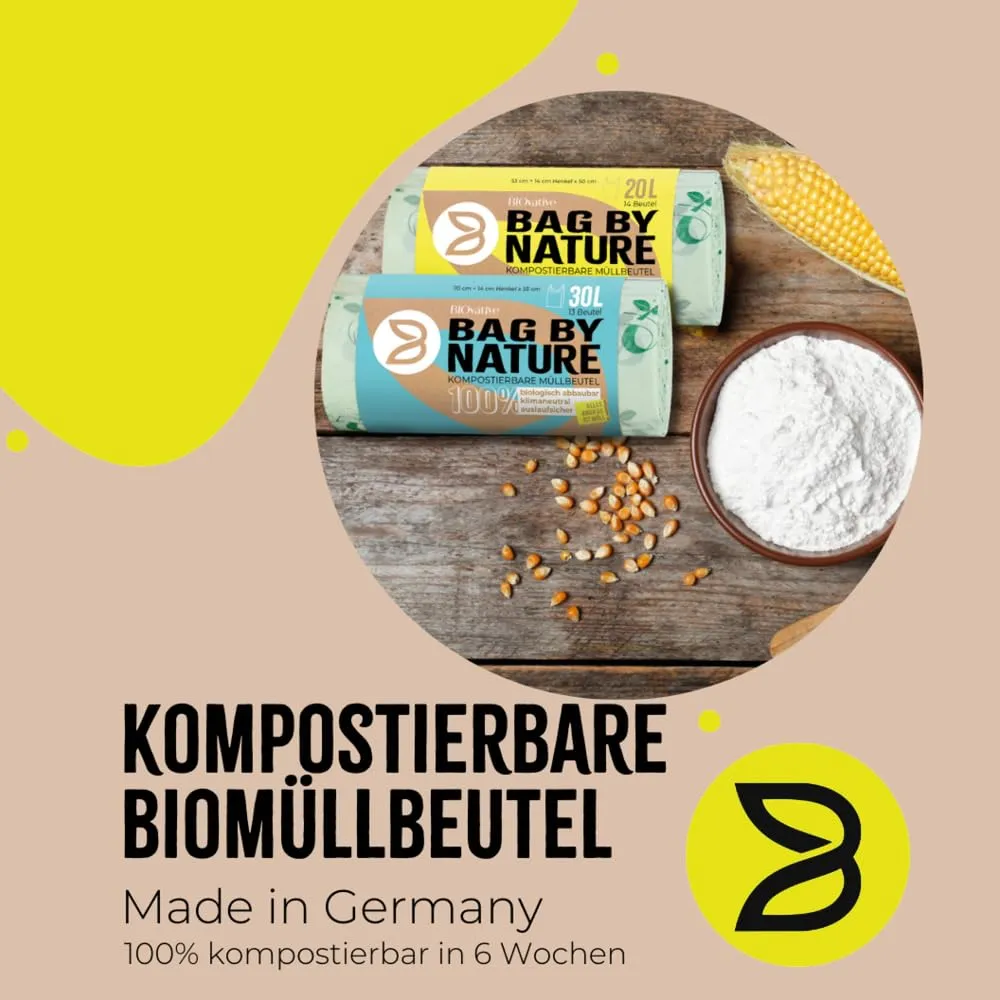 Franz Mensch Hygoclean Müllbeutel 30 l mit Griff 520 Stück