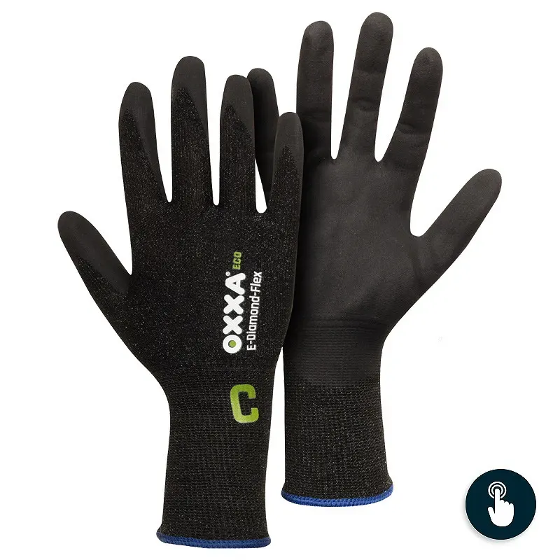 Oxxa 52-780 E-Diamond-Flex Cut C Handschuh Touchscreen