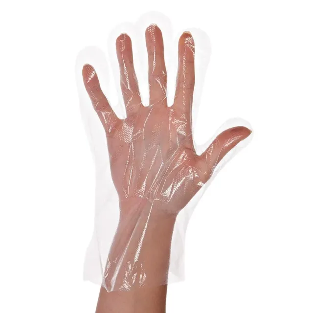 Hygonorm Polyclassic Strong Einmalhandschuhe transparent 9/L 5000 Stück