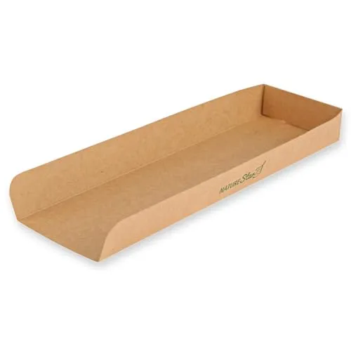 NatureStar Hot Dog Tray Kraftpapier 28cm braun 500 Stück To-go