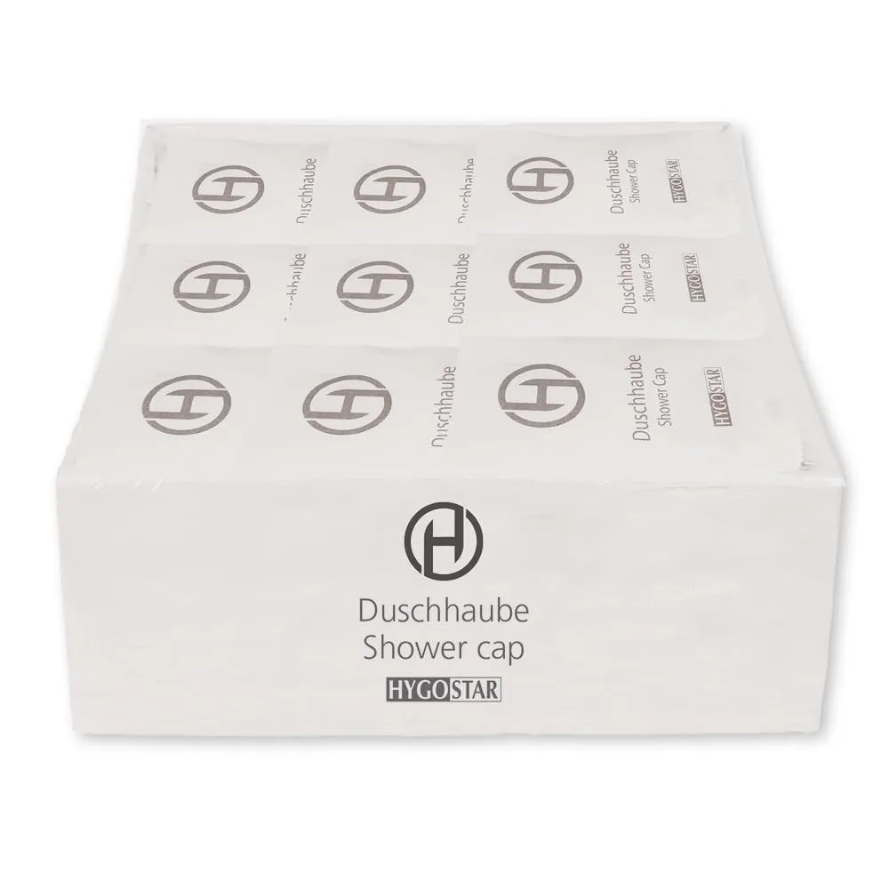 Hygostar Duschhaube PE transparent 45 cm einzeln verpackt