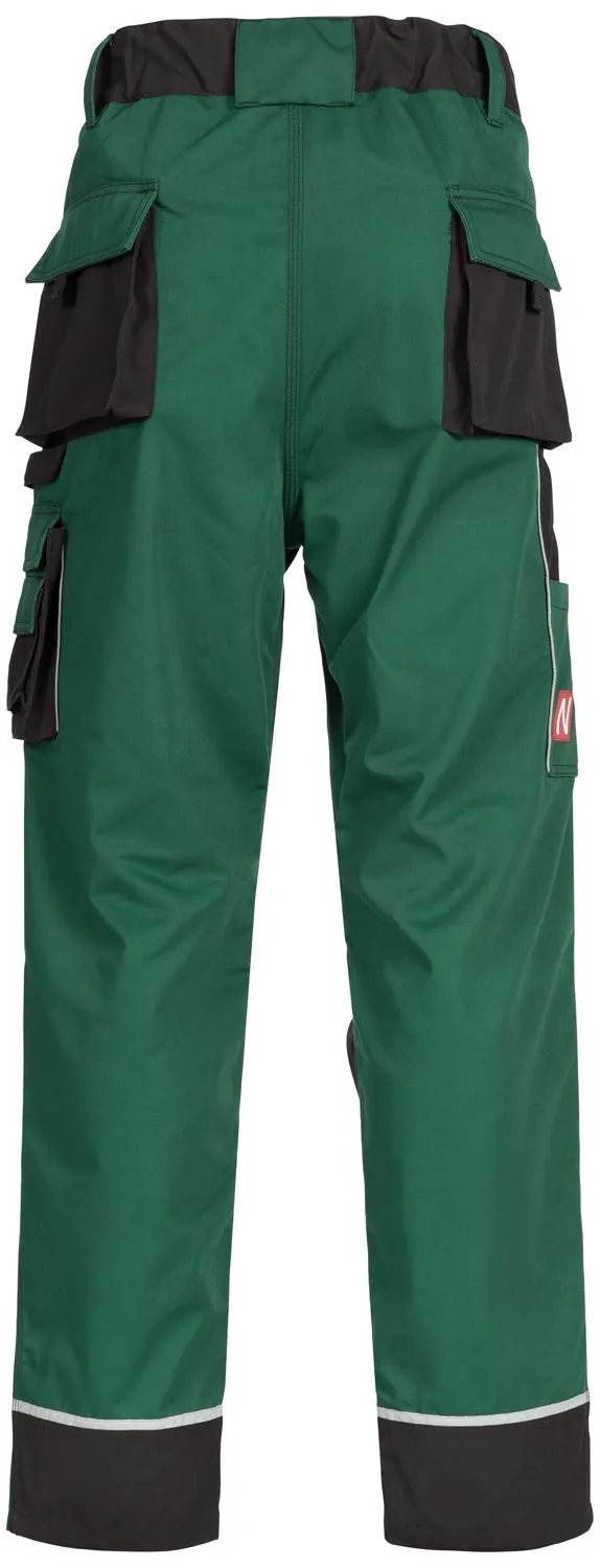 Nitras 7614 Motion Tex Plus Bundhose Grün Gr. 24 Arbeitshose