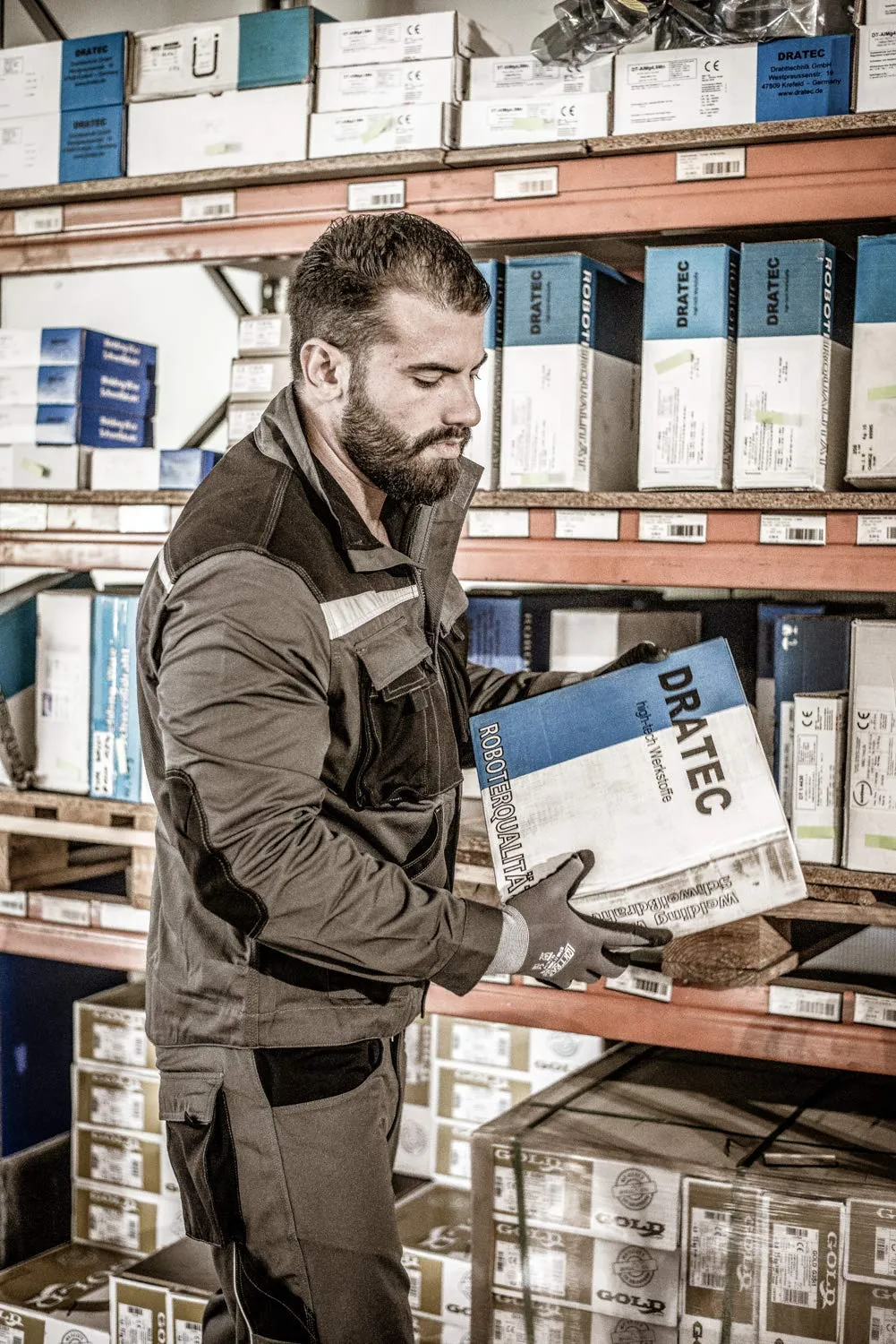 Nitras Motion Tex Plus Cargohose grau 52 Comfort-Fit robust