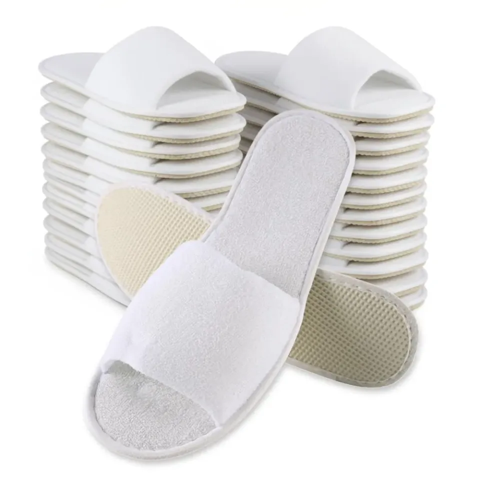 Franz Mensch Hygonorm Slipper Classic Hotelslipper 200er weiß offen